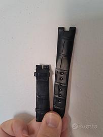 Cinturino vera pelle coccodrillo nero breguet