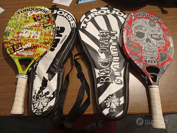 Racchette beach tennis turquoise