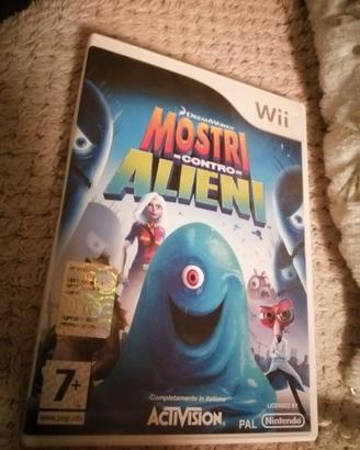 Gioco Nintendo Wii Mostri contro alieni