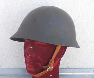 Elmo svedese M1926 periodo WW2 originale completo mai usato 