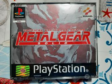 MetalGear SOLID PS1 PAL ITA + Demo Silent Hill