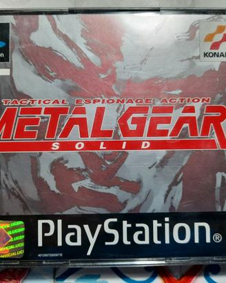 MetalGear SOLID PS1 PAL ITA + Demo Silent Hill