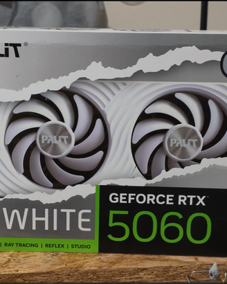 scheda video nvidia geforce rtx 5060 8gb oc white