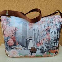 BORSA TRACOLLA Y NOT? CON STAMPA NEW YORK