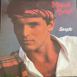 Vinile singolo di miguel bosè