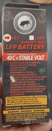 Li-Fe PO4 Batteria Madbull 1500mAh 9,6v. 40C+
