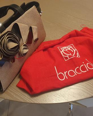 Borsa Braccialini nuova linea Cassiopea in pelle