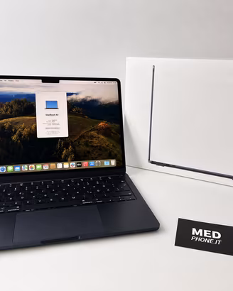 MacBook Air 2022 Midnight M2 Apple Garanzia