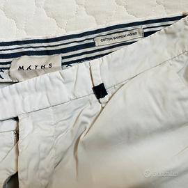 PANTALONCINO CORTO UOMO BIANCO