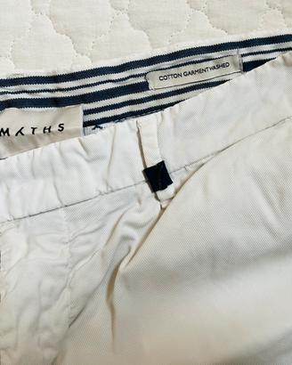 PANTALONCINO CORTO UOMO BIANCO