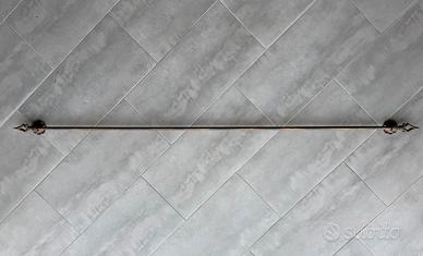 Bastone per tenda in ferro battuto