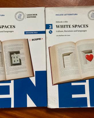 WHITE SPACES 1 e 2, letteratura inglese
