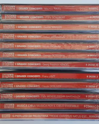 I Grandi Concerti, CD classica, Famiglia Cristiana
