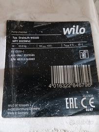 serbatoio wilo 