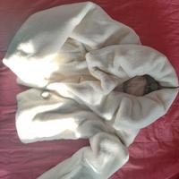 pelliccia color panna