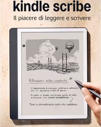 Amazon Kindle Scribe 64 GB -  grigio tungsteno