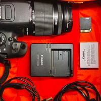 Canon 700D - 3.954 scatti + Obiettivo + Zaino