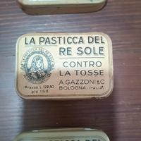 3 scatoline metallo Re sole