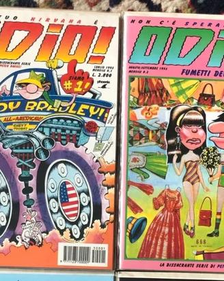 Fumetti Peter Bagge serie Odio 1,2,3 vintage humor