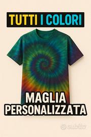 maglia personalizzata colore a scelta e immagine 