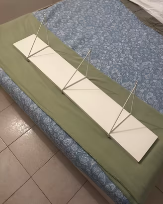 Mensola ikea con staffe
