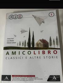 amico libro, libro d'italiano