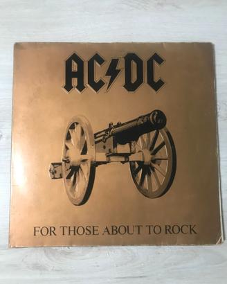AC/DC - For Those About To Rock - 1à europea 1981