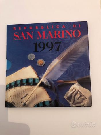 Serie divisionale Monete Lire San Marino 1997 usato  Treviso