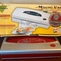 Magic Vac Genius silver/red macchina sottovuoto