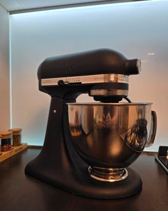 Kitchenaid planetaria impastatrice 4,8 ghisa nero