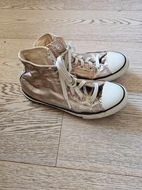Converse rosa metallizzate