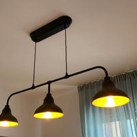 Lampadario 3 campane modello AGUNNARYD Ikea