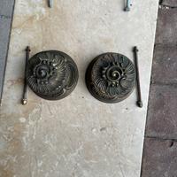 Pomoli ottone pomoli portone maniglie vintage