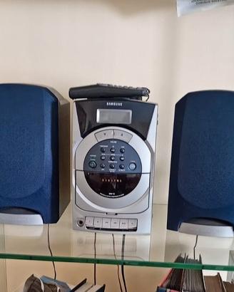 Stereo Samsung con casse originali + telecomando