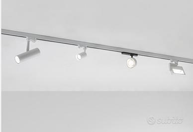 Luci con binario elettrificato da negozio