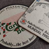 VECCHI SOTTOBICCHIERI BIRRA CAMPIONATI MONDIALI 