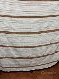 copriletto in ciniglia letto singolo