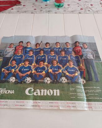 Poster calcio verona