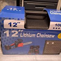 Sega a catena a batteria  lama 12 pollici