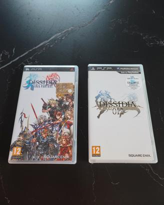 Final Fantasy Dissidia - Dissidia 012 - psp