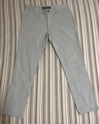 pantaloni eleganti color ghiaccio