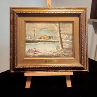 Piccolo quadro Santoro c/cornice cm 32x27