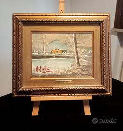 Piccolo quadro Santoro c/cornice cm 32x27