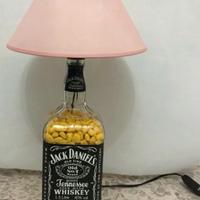 Lampada a bottiglia abat-jour jack daniels