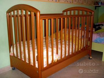 Lettino Pali in noce