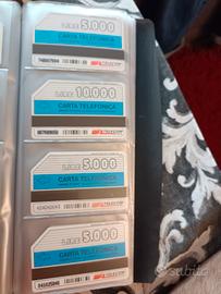 lotto n. 12 carte telefoniche 