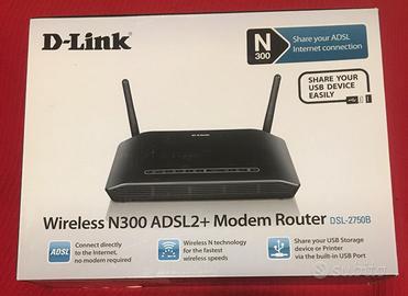 Modem Router WiFi Dlink N300