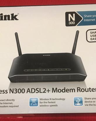Modem Router WiFi Dlink N300