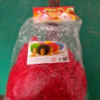Parrucca carnevale da clown Rossa