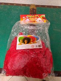 Parrucca carnevale da clown Rossa